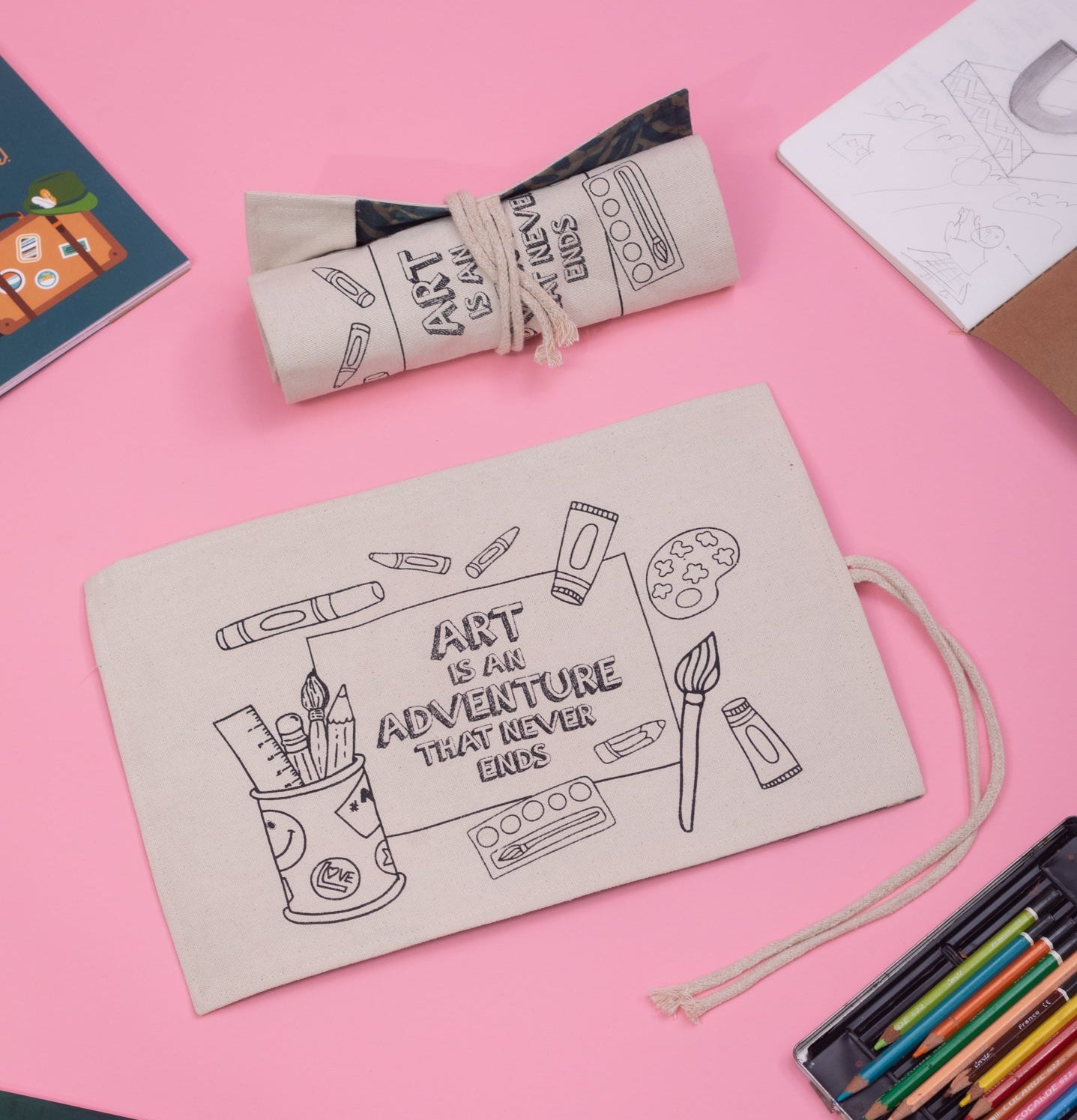 Roll up Pouch Organiser