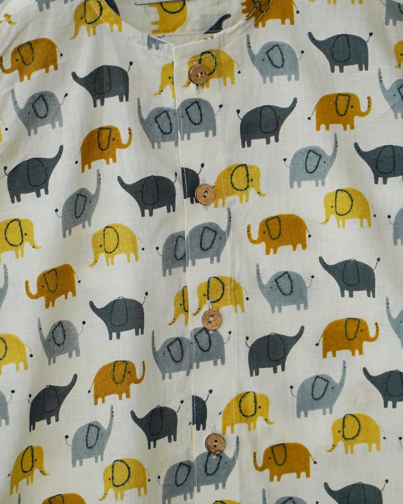 Hathi Raja – Multicolour Elephant Boys Shirt