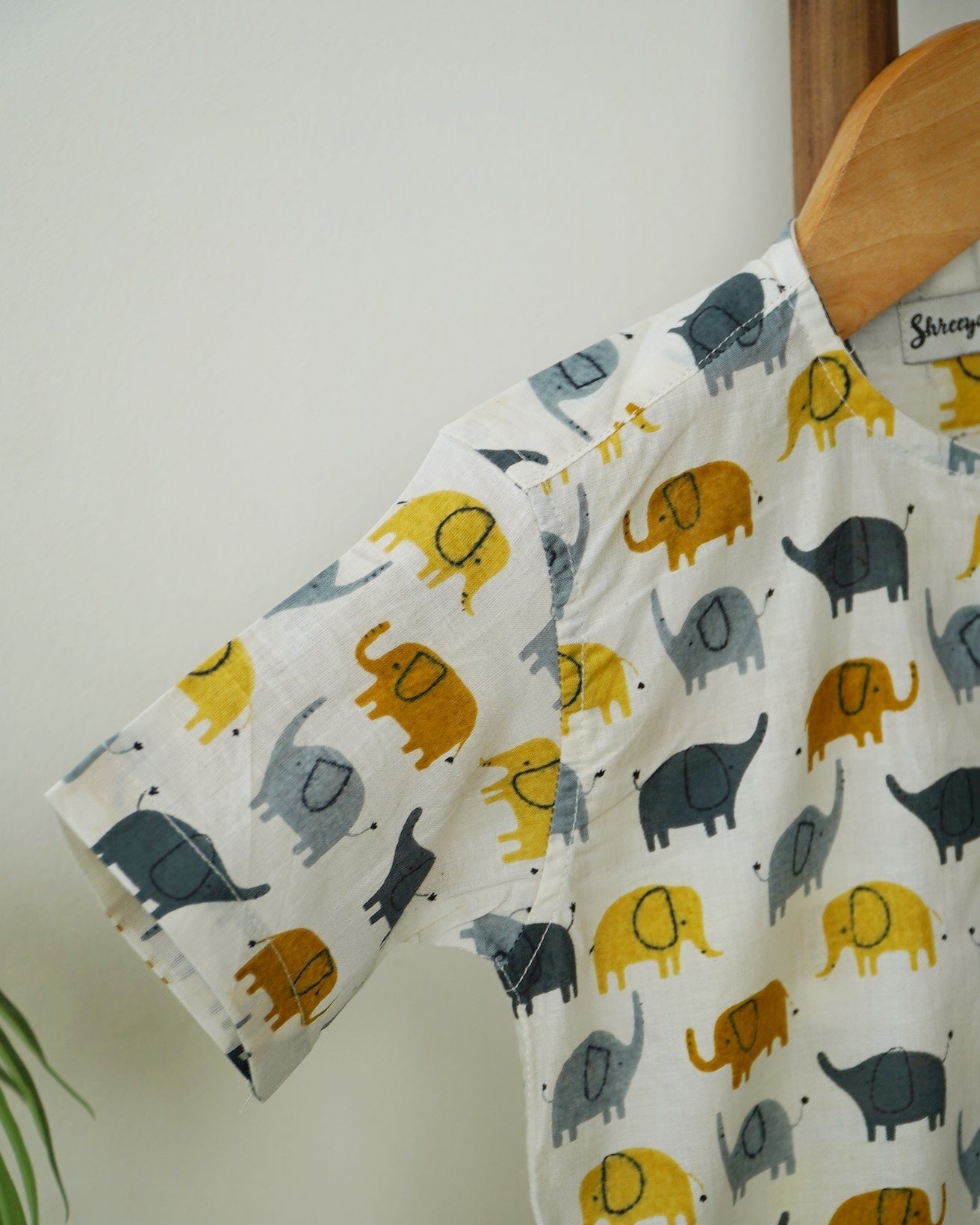 Hathi Raja – Multicolour Elephant Boys Shirt