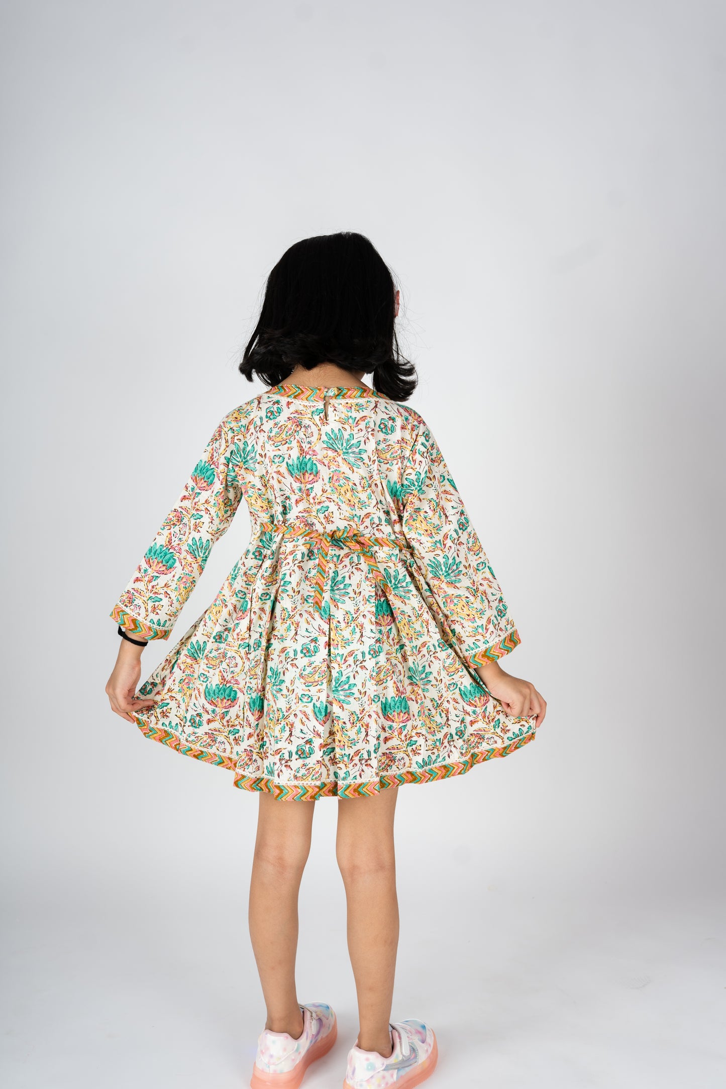 Girls Short Pleated Tunic