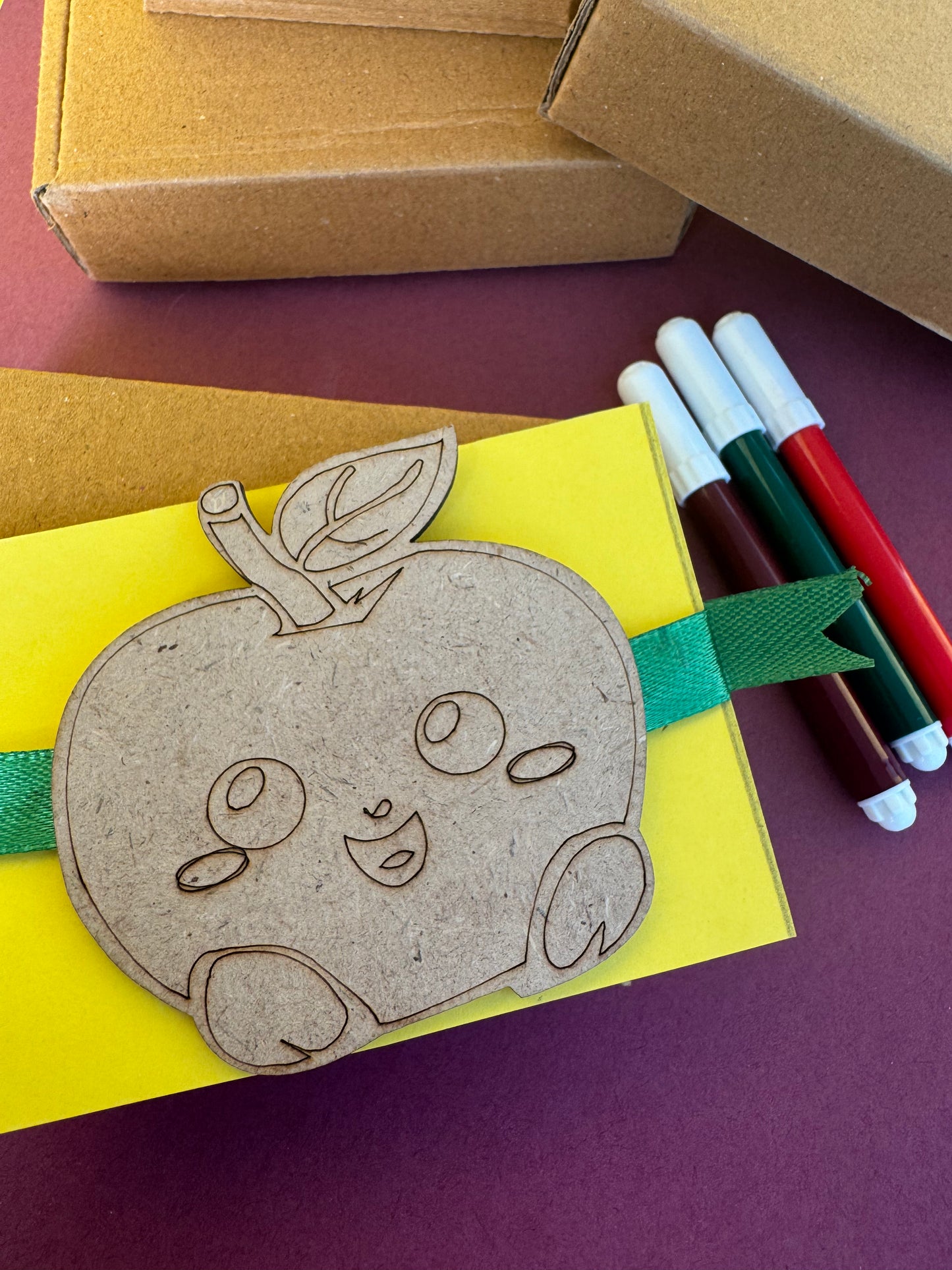 MDF DIY Rakhi β Cupcake | Apple | Ironman | Batman