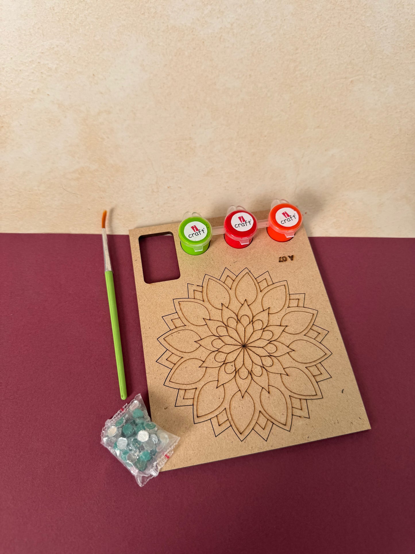 DIY Rakhi Hamper for Sisters – Mandala Theme