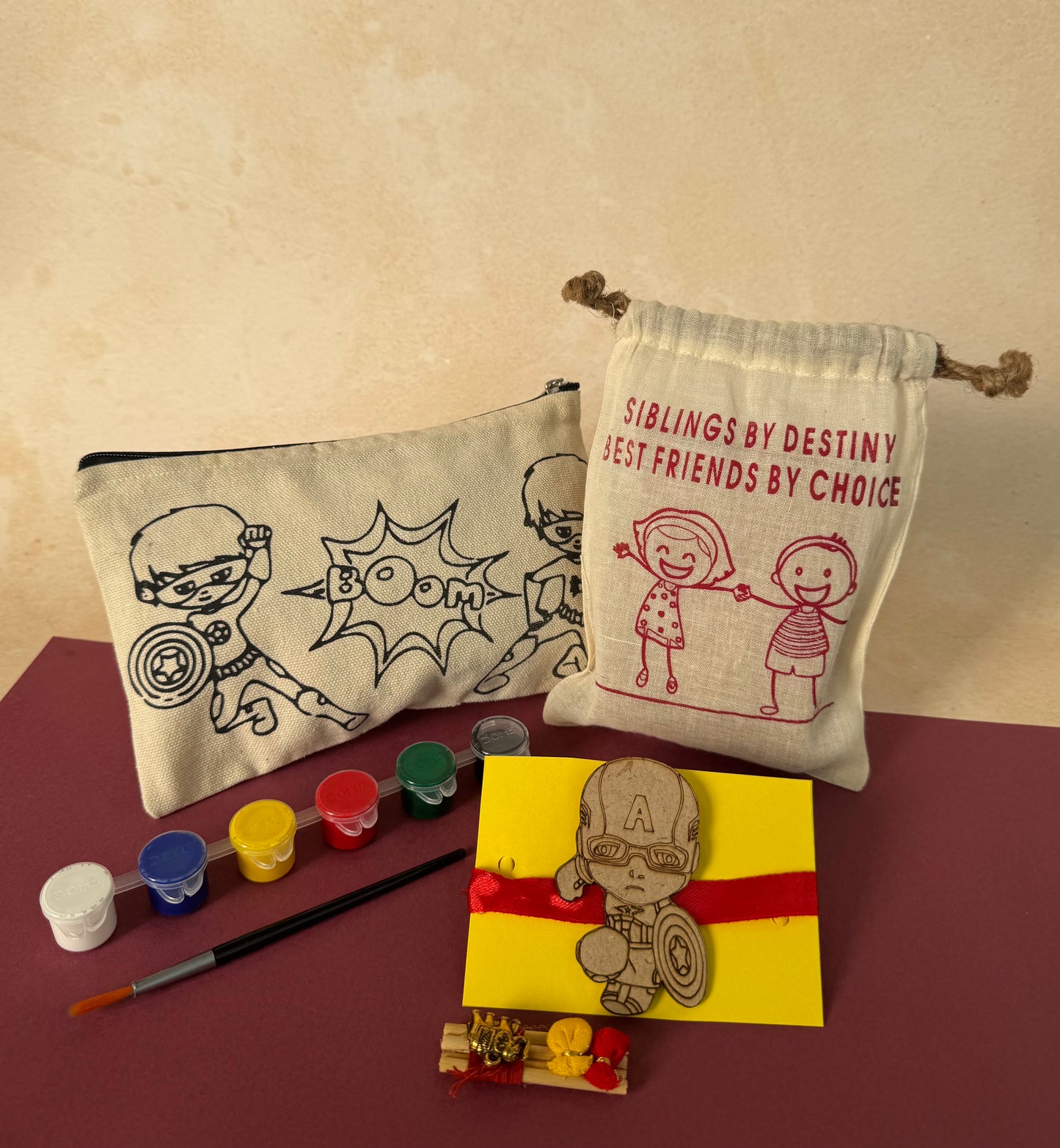 DIY Rakhi Hamper β Super Hero Theme
