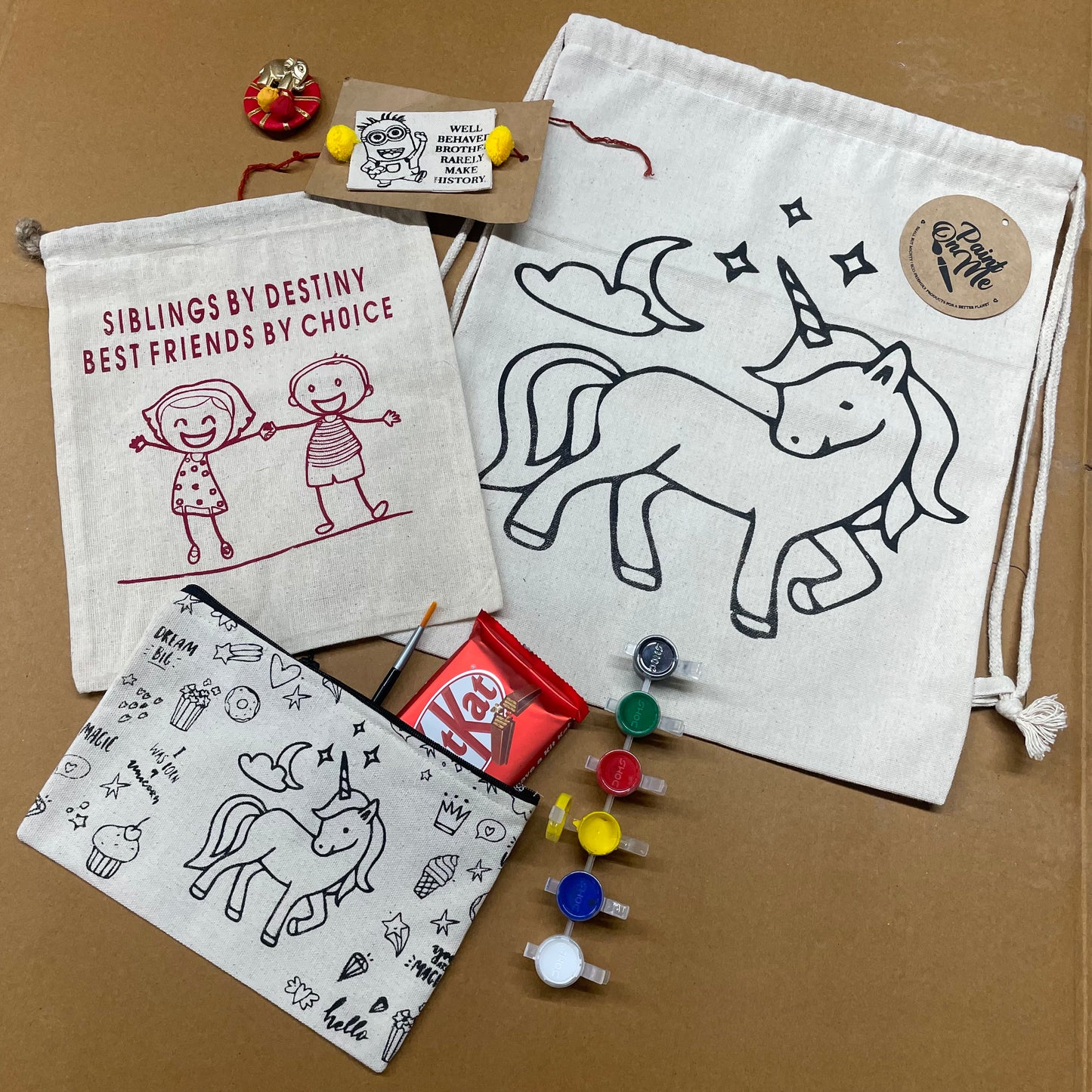 Eco-Friendly Rakhi Backpack Hamper - DIY