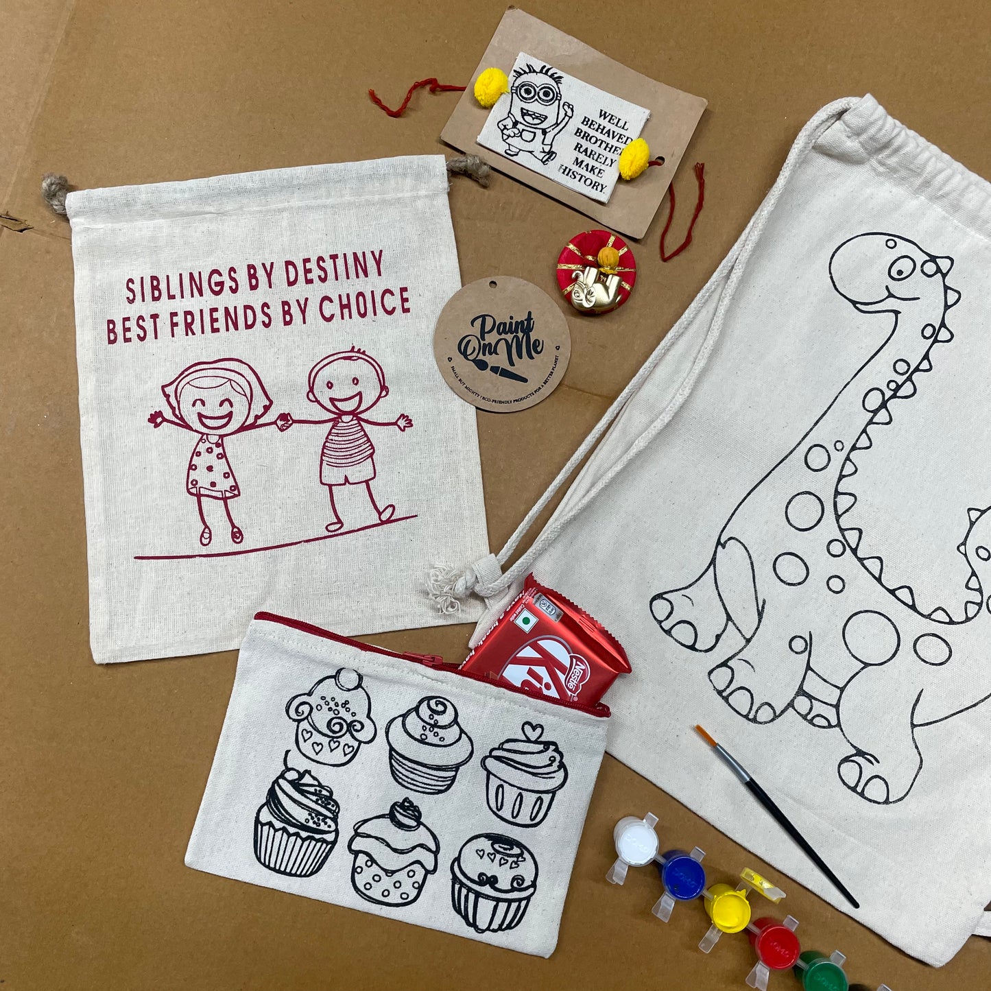 Eco-Friendly Rakhi Backpack Hamper - DIY