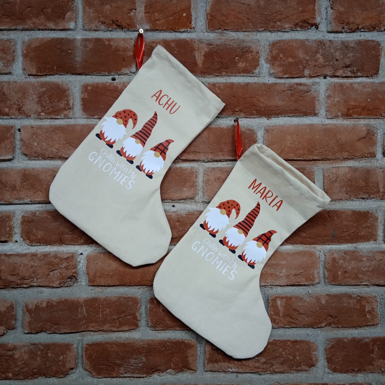 Digital Print Canvas stockings - Pack of 6/12