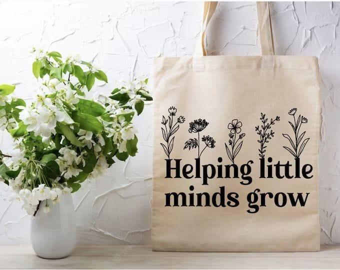 Canvas totes for Teacher's Day - Pack of 6/12