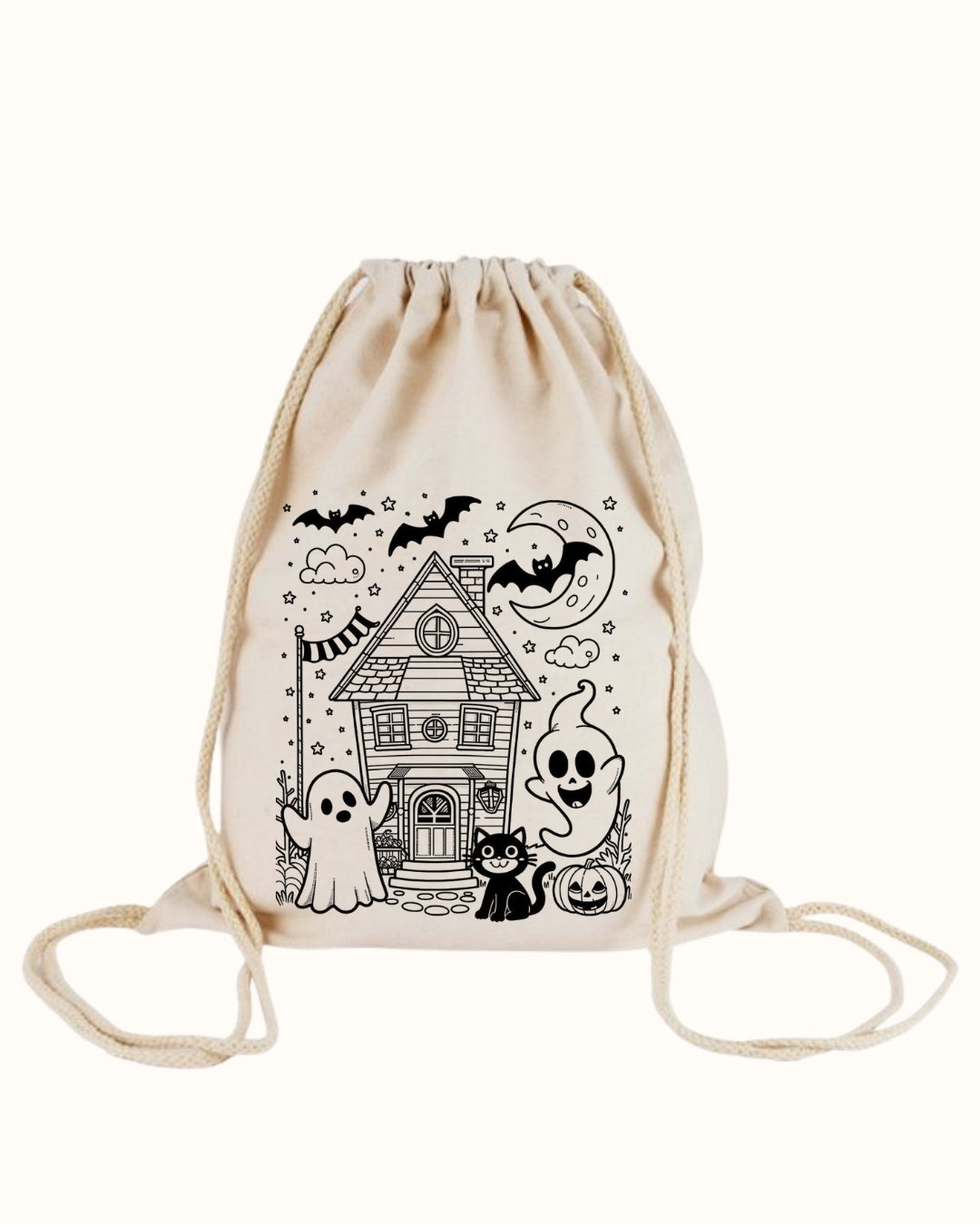 Halloween Pre-marked Canvas BACKPACKS - pack of 30