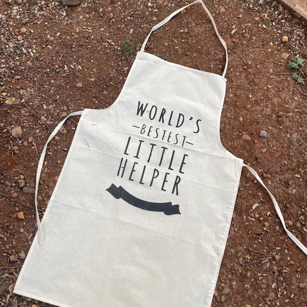 Sustainble Apron Little helper, Pack of 12