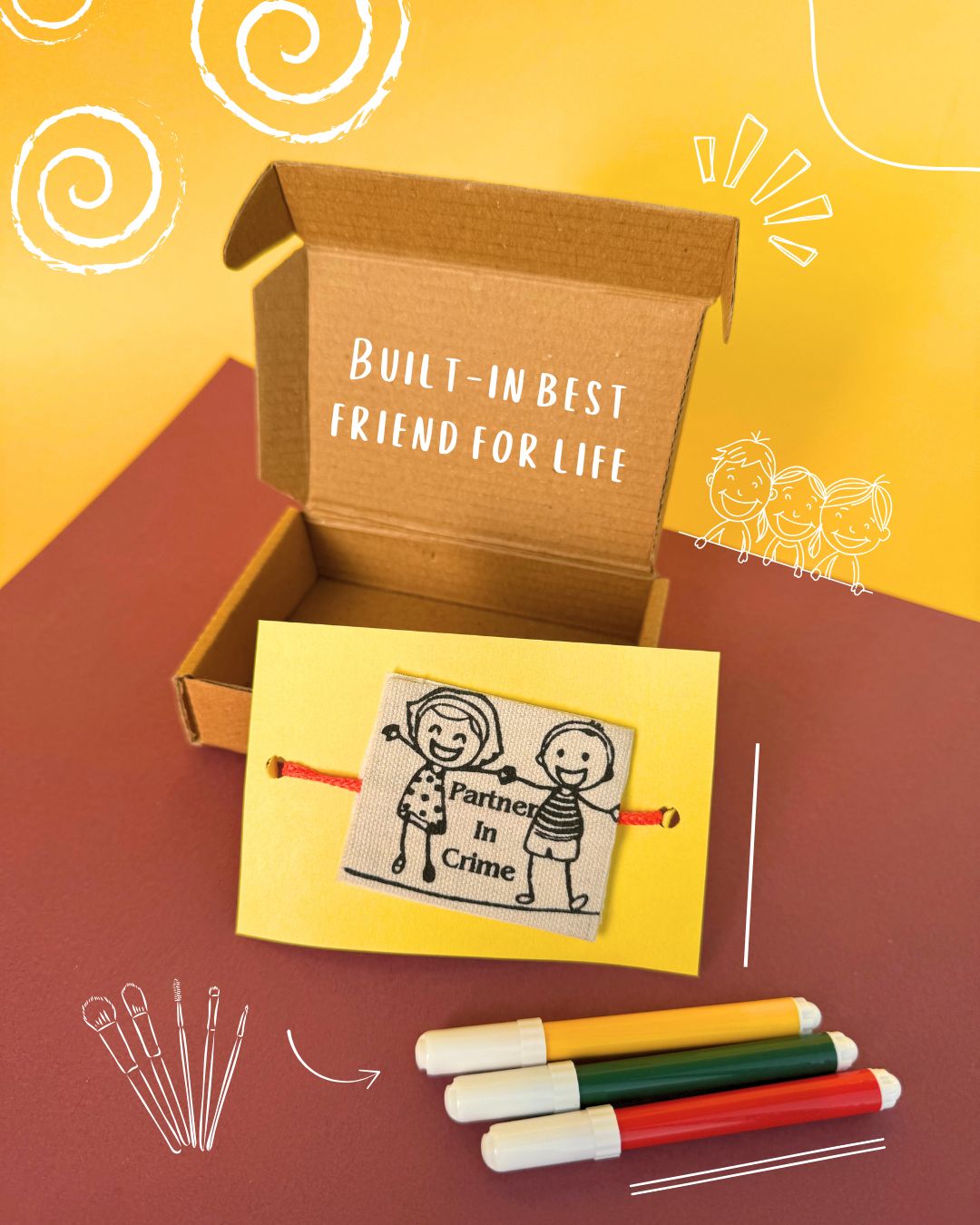 Eco-Rakhi β DIY Edition for Your Little Partner in Crime