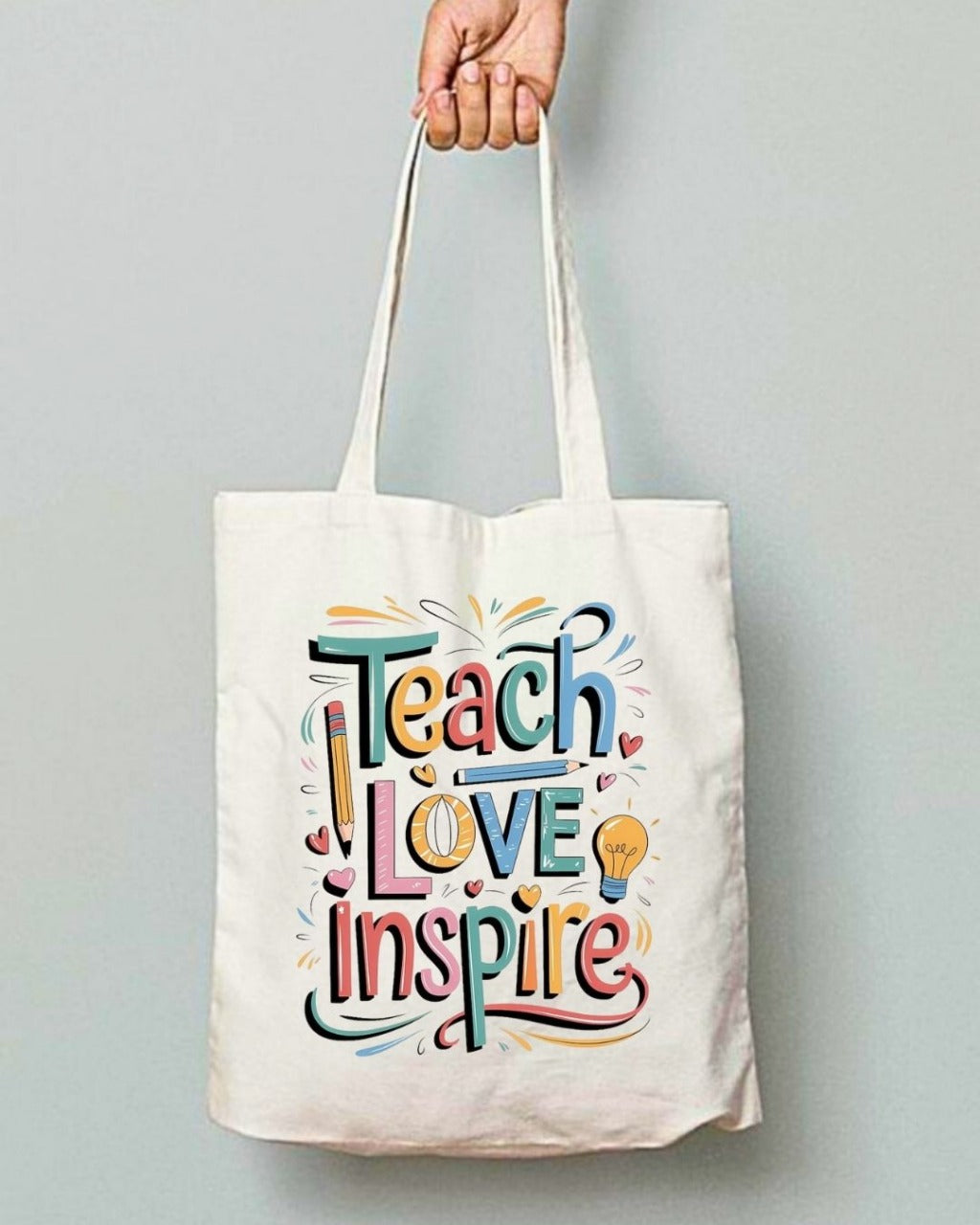 Canvas totes - Digitally Printed - Pack of 6