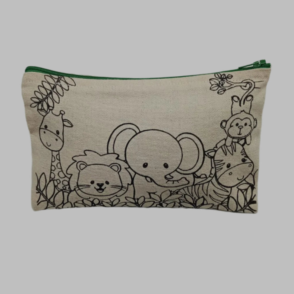 Eco-Friendly Natural Cotton Canvas DIY Pouches: Sustainable, Stylish, and Versatile (Pack of 12/30)