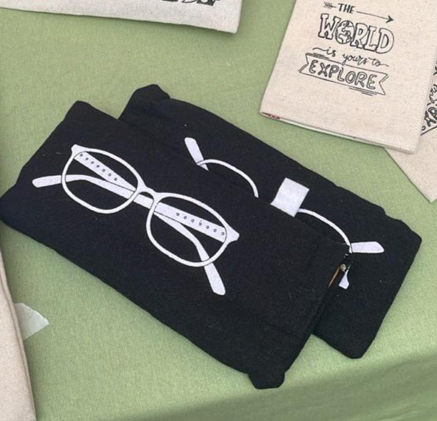 Eco-Friendly Canvas Spectacle Covers – Lightweight & Travel-Friendly (Pack of 2)