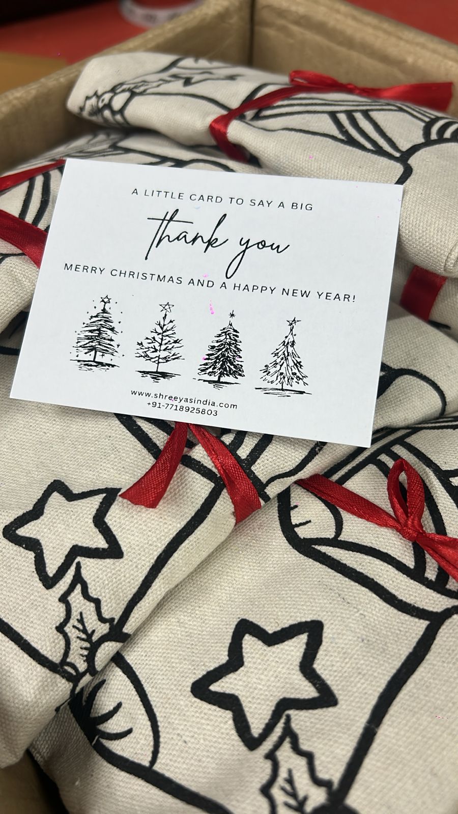 Shreeyasindia Sustainable Christmas DIY Kit - PO1