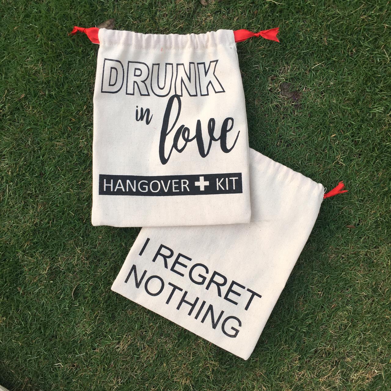 Shreeya's Hangover Cotton Packaging Bags - pack of 20