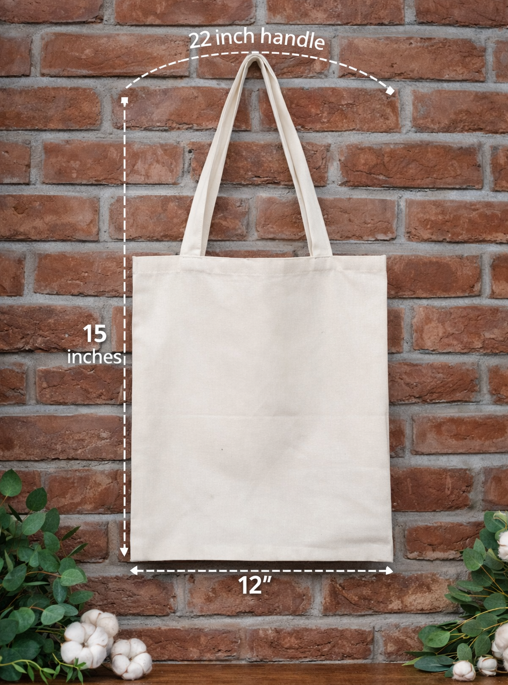 Plain Canvas tote bag