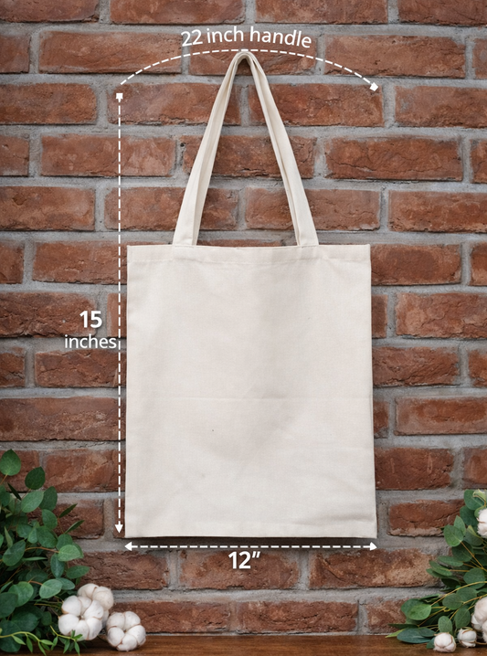 Plain Canvas tote bag