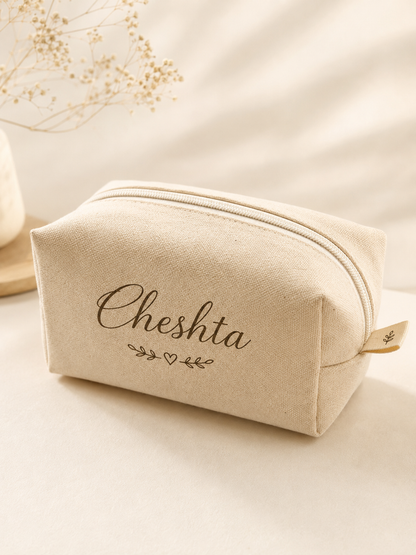 Personalised box pouch