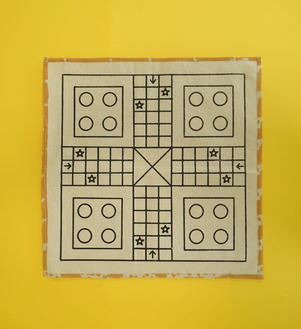 Canvas Snakes & Ladders and Ludo DIY Game – Paint, Play & Personalise