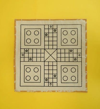 Canvas Snakes & Ladders and Ludo DIY Game – Paint, Play & Personalise