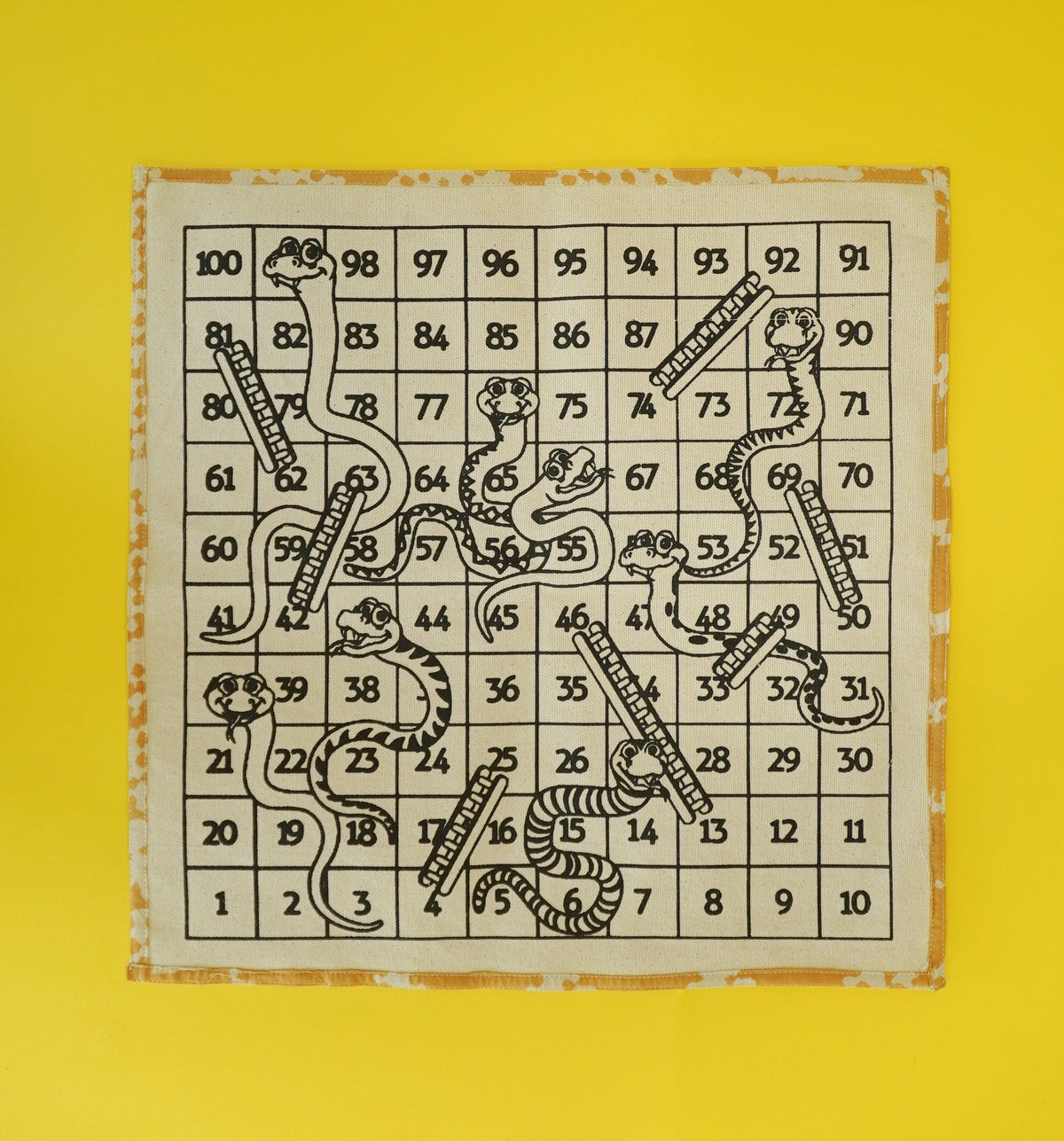 Canvas Snakes & Ladders and Ludo DIY Game – Paint, Play & Personalise