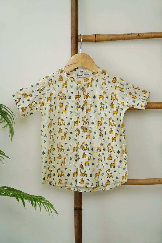 Tall Tales – Giffy Giraffe Boys' Shirt