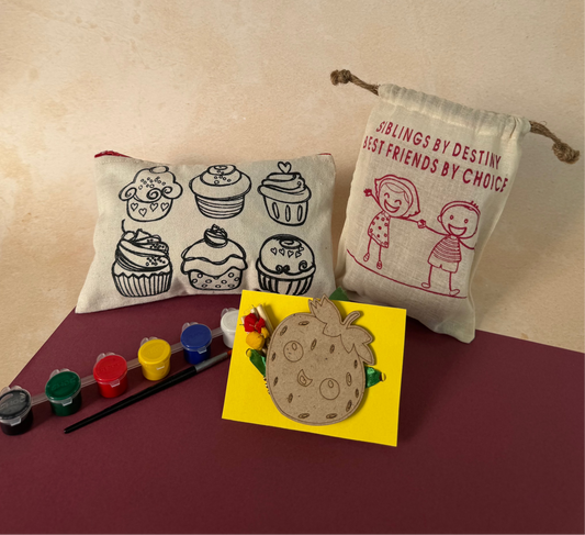DIY Rakhi Hamper – Cupcake Theme