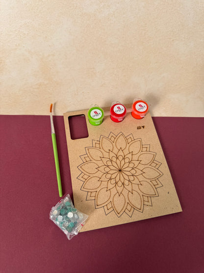 DIY Rakhi Hamper for Sisters – Mandala Theme