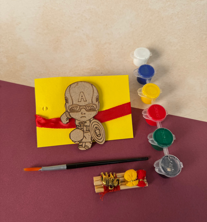 DIY Rakhi Hamper – Super Hero Theme