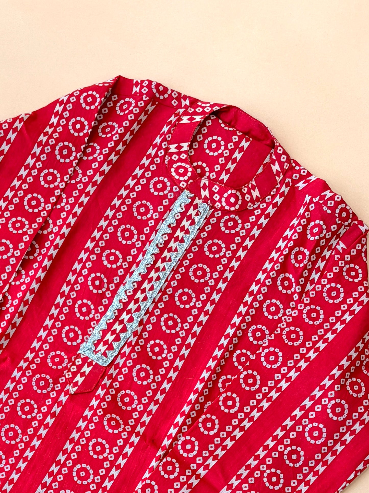Cotton kurta pyjama for boys