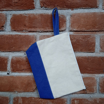 Canvas Zipper Toiletries Pouch with Base - pack of 10