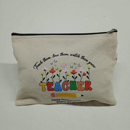 Canvas pouches for Teacher's Day - Pack of 10