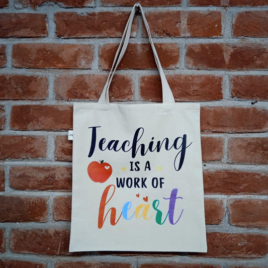 Customised Canvas Totes for Teacher's Day - Pack of 6