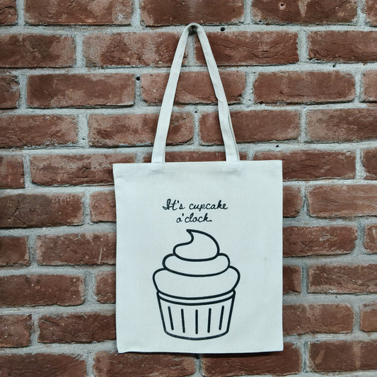 Cotton Canvas Tote Bags - Pack of 6