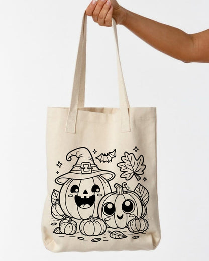 Halloween Pre-marked Canvas TOTE bags - pack of 30