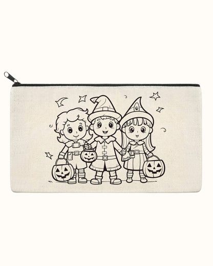 Halloween Pre-marked Canvas Pouches - pack of 12/30