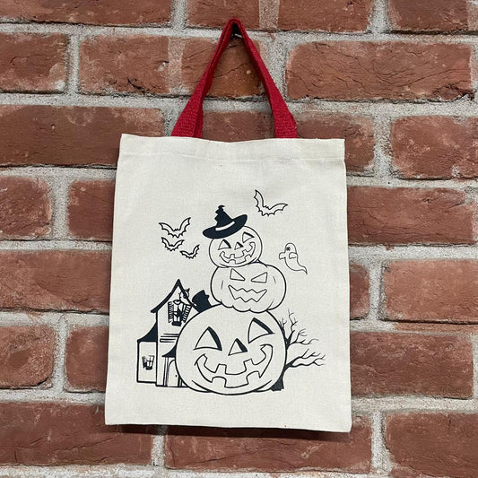 Halloween Pre-marked Canvas bags - pack of 12/30