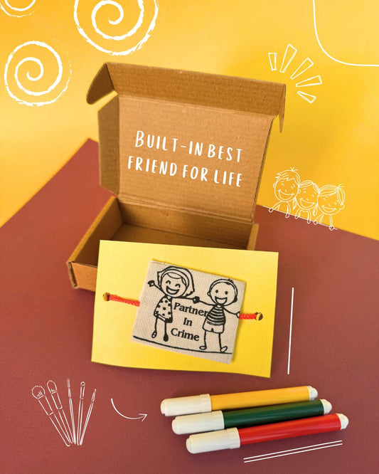 Eco-Rakhi – DIY Edition for Your Little Partner in Crime
