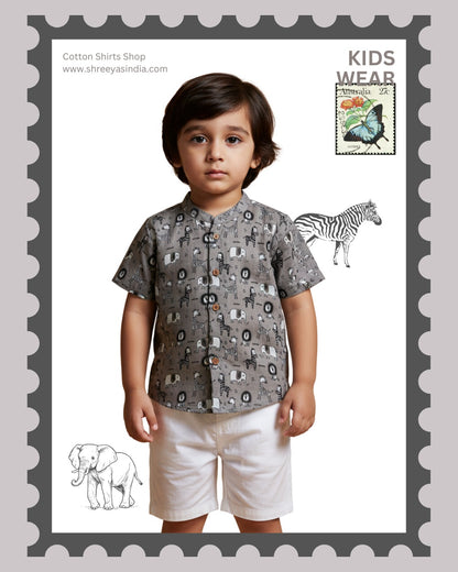 Gentle Giants – Safari Friends Boys Shirt