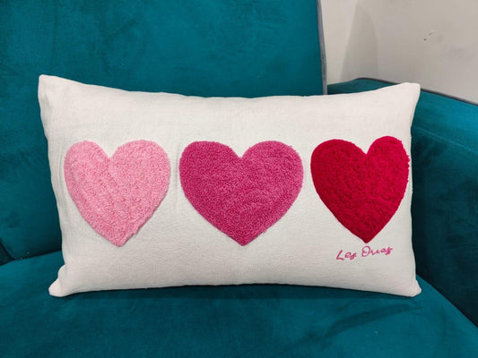Valentine’s Day Embroidered Lumbar Pillows