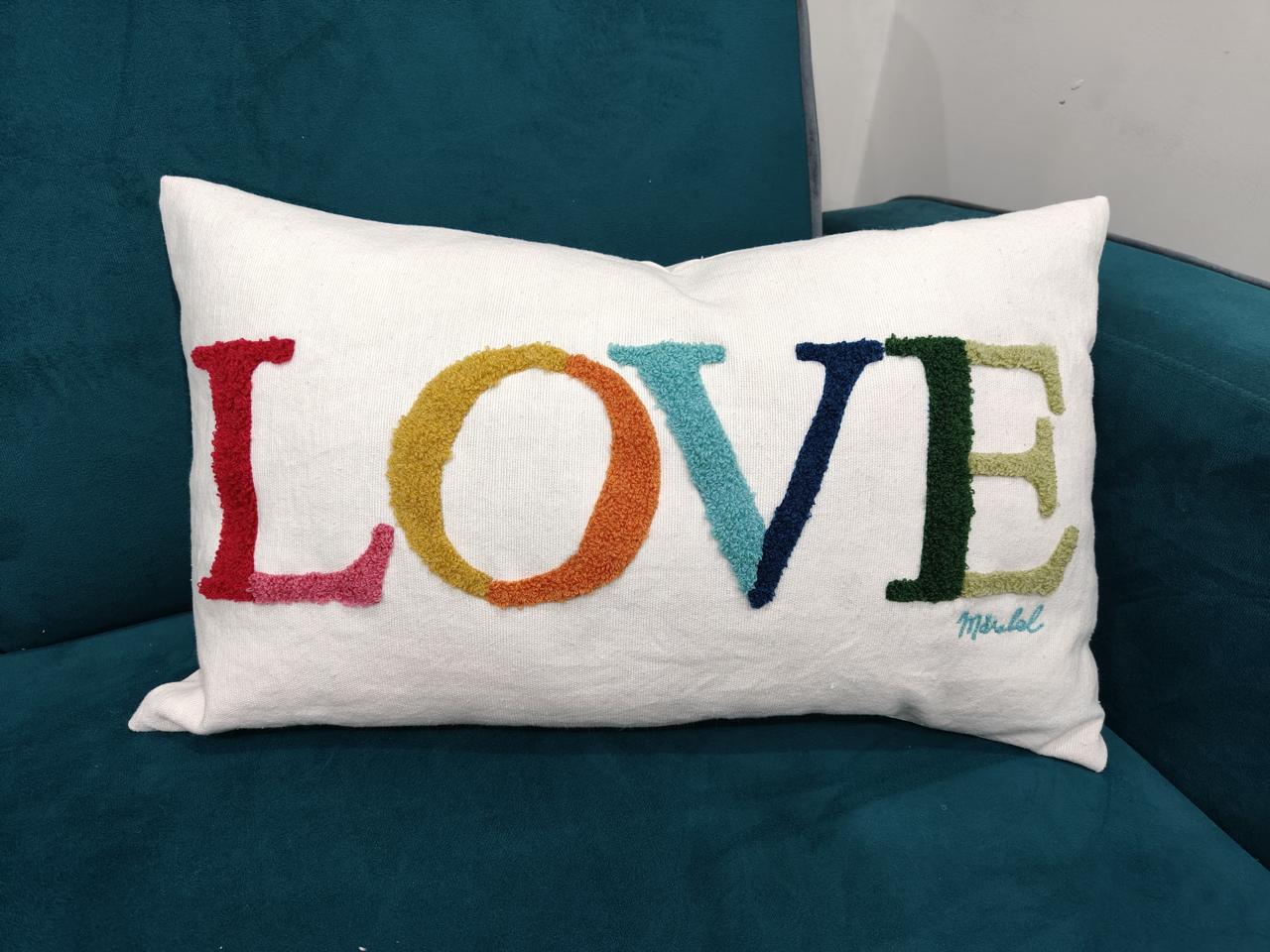 Valentine’s Day Embroidered Lumbar Pillows