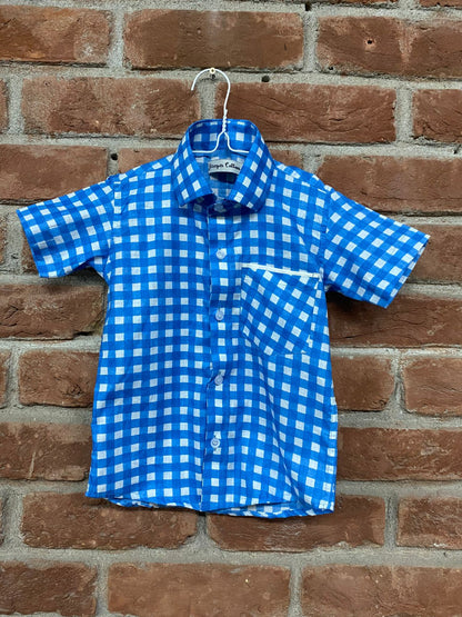 Boys Cotton Half sleeves Check Shirts  – 0 to 7 Years