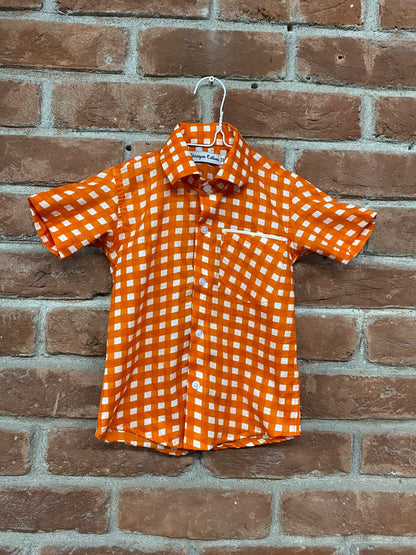 Boys Cotton Half sleeves Check Shirts  – 0 to 7 Years