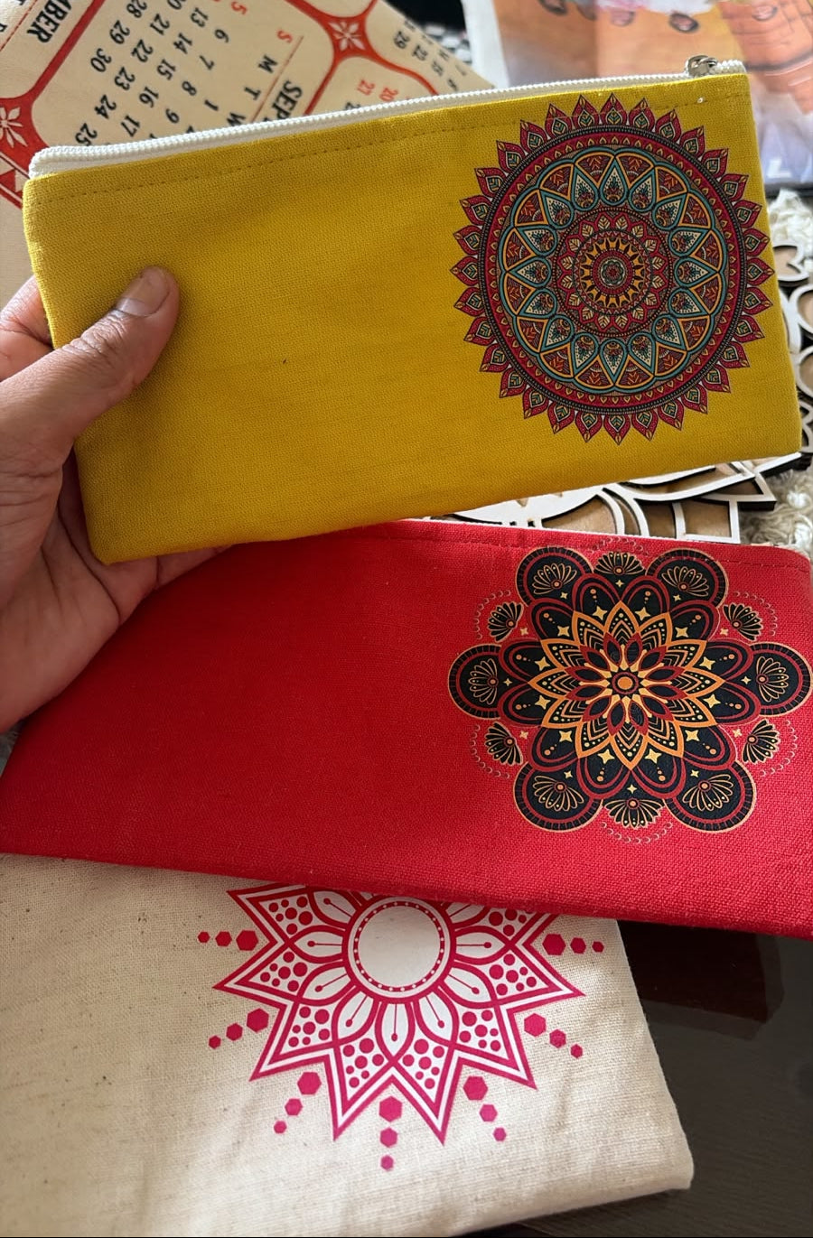 Canvas Envelopes - Pack of 6