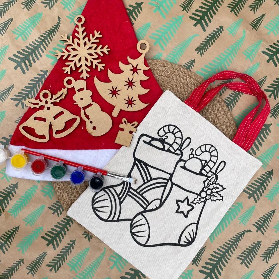 Shreeyasindia Sustainable Christmas DIY Kit