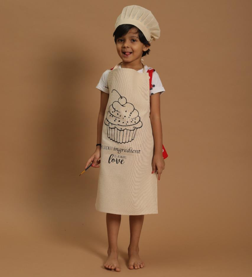 Eco-friendly 100% Cotton Kids Aprons with Fun Themes – Paint & Create - Pack of 12/30