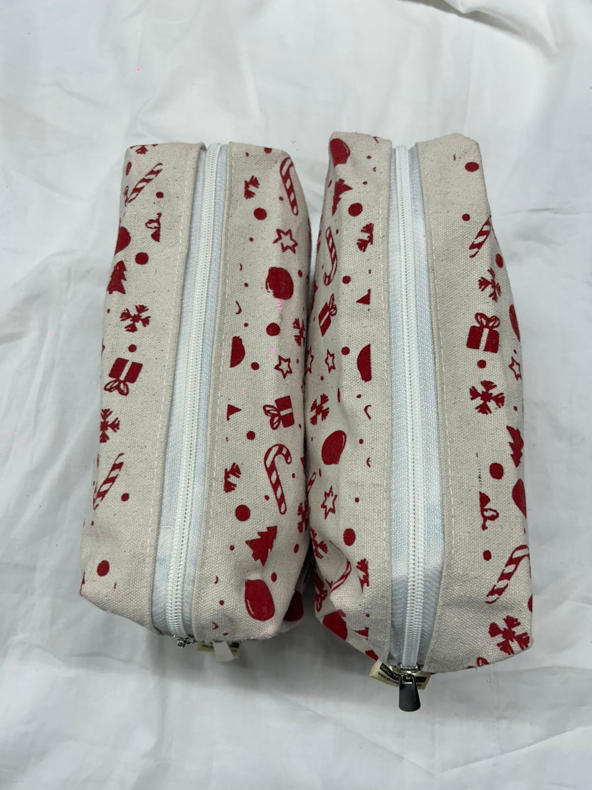 Canvas box pouches for Chrsitmas - Pack of 2