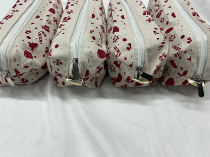 Canvas box pouches for Chrsitmas - Pack of 2