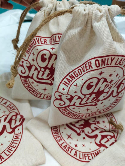 Hangover Cotton canvas Packaging Dust Bags - pack of 30