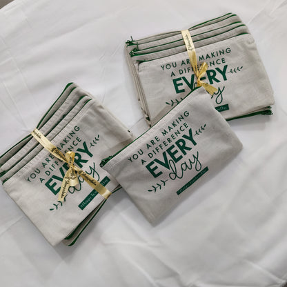 Teachers day Canvas pouches